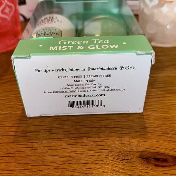 MARIO BADESCU Green Tea 4oz Facial Spray & 2oz Aloe Candle Gift Set - Picture 6 of 9